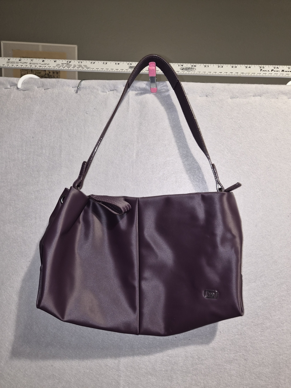 Lug Half Pint Shoulder Bag – Deep Plum/Purple